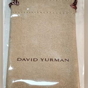 David Yurman Small Suede Pouch NWT